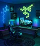 Набір настінних світильників H606A Glide Hexagon Light, 7шт, RGBIC, WI-FI/Bluetooth, білий Govee (2000003251797) - зображення 8