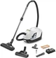 Пилосос миючий DS 6 Plus, 650Вт, конт пил -0.6л, вода -2 л, НЕРА, білий Karcher (teh0016439) - зображення 1