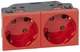 Блок розеток електричних Mosaic, 2хSchuko Legrand 000325214 - зображення 1