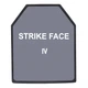 Стальная бронеплита 4-го класса STRIKE FACE MARS 600T, 3.2 кг, 25х30 см - изображение 1