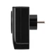 Адаптер мережевий 2E 1xТипF, 16A, 2*USB-A, фільтр, чорний - зображення 4