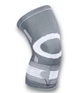 Наколенник для суставов (бандаж) EasyFit EF-0083-M с фиксирующим ремнем M 1 шт Серо-белый - изображение 1