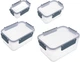 Набір контейнерів для їжі Orion пластикові 4 шт (8681317006545) - зображення 2