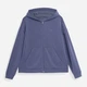 Толстовка на молнии с капюшоном женская 4F Sweatshirt F213 4FSS23TSWSF213-32S M Синяя (5904698235032) - изображение 9
