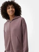 Толстовка на молнии с капюшоном женская 4F Sweatshirt F213 4FSS23TSWSF213-82S XS Розовая (5904698235094) - изображение 1