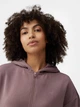 Толстовка на молнии с капюшоном женская 4F Sweatshirt F213 4FSS23TSWSF213-82S XS Розовая (5904698235094) - изображение 6
