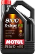 Моторное масло Motul 8100 X-clean FE SAE 5W30 5 л (814151) - изображение 1