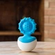 Прорезыватель-неваляшка Fat Brain Toys dimpl wobl голубой (FA217-4) - изображение 5
