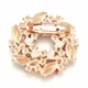 Брошь женская BROCHE бижутерия Венец из листьев разноцветная BRBF110532 - изображение 2