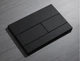 Панель змиву KOER KT-0603-05 240x160x10mm пластикова, кнопка лінійна (колір чорний матовий) (KR5320) - изображение 3