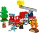 Конструктор Lego Duplo Пожарная машина со шлангом и пожарным 10473 - изображение 3