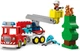 Конструктор Lego Duplo Пожарная машина со шлангом и пожарным 10473 - изображение 4