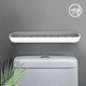Полка клеящаяся MBM HOME BP-18 WHITE/GRAY пластиковая бело-серая - изображение 2