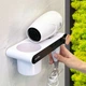 Полка с держателем для фена клеящаяся MBM HOME BP-33 WHITE/BLACK бело-черная - изображение 8