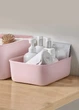 Ящик для хранения MBM HOME FH-10 XS LIGHT PINK пластиковый светло-розовый - изображение 1