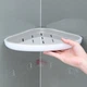 Полка угловая клеящаяся MBM HOME BP-26 WHITE/GRAY пластиковая белая/серая - изображение 11