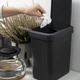 Ведро для мусора MBM HOME BIN-04 6L ANTHRACITE пластиковое антрацитовое - изображение 7