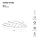 Полка угловая клеящаяся MBM HOME BP-26 WHITE/BLACK пластиковая белая/черная - изображение 14