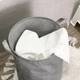 Кошик для зберігання текстильний MBM HOME TH-01 GRAY сірий - зображення 13