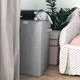 Ящик для зберігання текстильний з кришкою MBM HOME TH-02 GRAY сірий - зображення 9