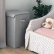 Ящик для зберігання текстильний з кришкою MBM HOME TH-02 GRAY сірий - зображення 15