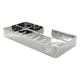 Полка для ванної кімнати Trento прямокутна одинарна нержавіюча сталь - зображення 6