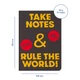 Блокнот в крапку «Take notes» - зображення 2