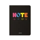 Блокнот у клітинку «NOTE» чорний - зображення 1