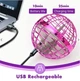Літаюча шар-спіннер Flynova pro Bambi зі світлом 368FN(Pink) - зображення 3
