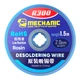 Оплетка для снятия припоя Mechanic R300 / длина 1.5 м / ширина 2.0 мм - изображение 1