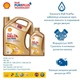 Моторна олива Shell Helix Ultra ECT C2/C3 0W-30, 4 л + Розморожувач скла Shell Window De-Icer 0.5 л - зображення 3