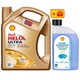 Моторна олива Shell Helix Ultra ECT C2/C3 0W-30, 4 л + Омивач скла Shell Winter Screenwash 1 л - зображення 1