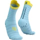 Носки компрессионные высокие Compressport Pro Racing Socks V4.0 Ultralight Run High Cashmere blue/maize L (100080776) - изображение 1