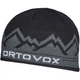 Шапка зимняя бени мужская зимняя бини Ortovox Peak Beanie Black Raven Uni (100066067) - изображение 2