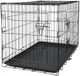 Клетка для животных Funfit XL 92x57x64 см, металлическая, черная, транспортная, с выдвижным поддоном, для собак и котов - изображение 2