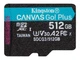 microSDXC (UHS-1 U3) Kingston Canvas Go Plus 512Gb class 10 A2 V30 (R170MB/s, W90MB/s) - изображение 1