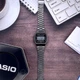 Чоловічий годинник Casio A168WGG-1A стиль ретро - зображення 4