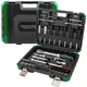 Набор инструментов 108+6пр. 1/4", 1/2" (6гр.) Rockforce RF-41082+6L - изображение 3