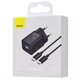Зарядное устройство Baseus 20W Super Si 1С USB-C (TZCCSUP-B01) Black - изображение 3