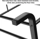 Двойная стойка вешалка для одежды и обуви Smart Loft Master Rack стальная с полкой Black - изображение 5