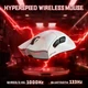 Геймерська акумуляторна бездротова (Bluetooth + 2,4G) миша Attack Shark V3PRO Ultra-Light, PixArt PAW3311 Біла/White (V3PROW) - изображение 6