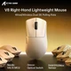 Геймерська акумуляторна бездротова (Bluetooth + 2,4G) миша Attack Shark V8 Ultra-Light, 8k, PAW3950MAX Біла/White (V8W) - изображение 8