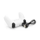 Геймпад Brazzers BR-KCLPS5 бехздротовий UAL Sense Wireless Controller, White, 3.7V, 1000mAh, Box - изображение 5