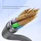 Переходники-удлинители Ethernet кабеля CAT6 (LAN/LAN до 46 м) для спутниковой системы и маршрутизатора Starlink Gen2 (V2) / Водонепроницаемый материал / Старлинк RJ45 - изображение 4