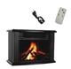 Обогреватель настольный Камин с эффектом пламени heater AND 273 Черный - изображение 3
