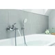 Смеситель для ванны однорычажный хром Grohe Eurosmart New (33300003) - изображение 2