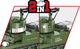 Конструктор детский танк M3 Stuart COBI 3129 - изображение 6