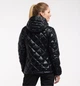 Жіночий зимовий мікропуховик Haglofs Roc Mimic Hood теплий чорного кольору розмір XS - изображение 4
