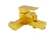 Cмеситель для ванны однорычажный с коротким изливом MILLZ золото металл MRS-AL-F1(Gold) - изображение 2
