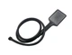 Змішувач для душової кабіни MILLZ чорний MRS-AL-E3(Black) 1/10 - изображение 3